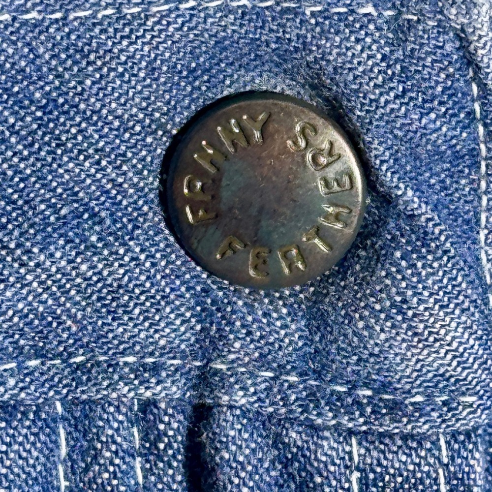 60s Vintage Peddlers II High Waist Jeans Straight Leg Dark Wash Pockets‎ - Picture 4 of 8